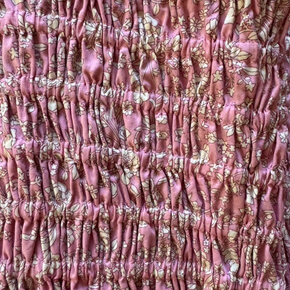 Loveshack Fancy Ruffle Tube Top with ribbons - Picture 4 of 4